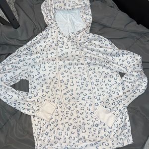 SHEIN Small Cheetah Print Hoodie